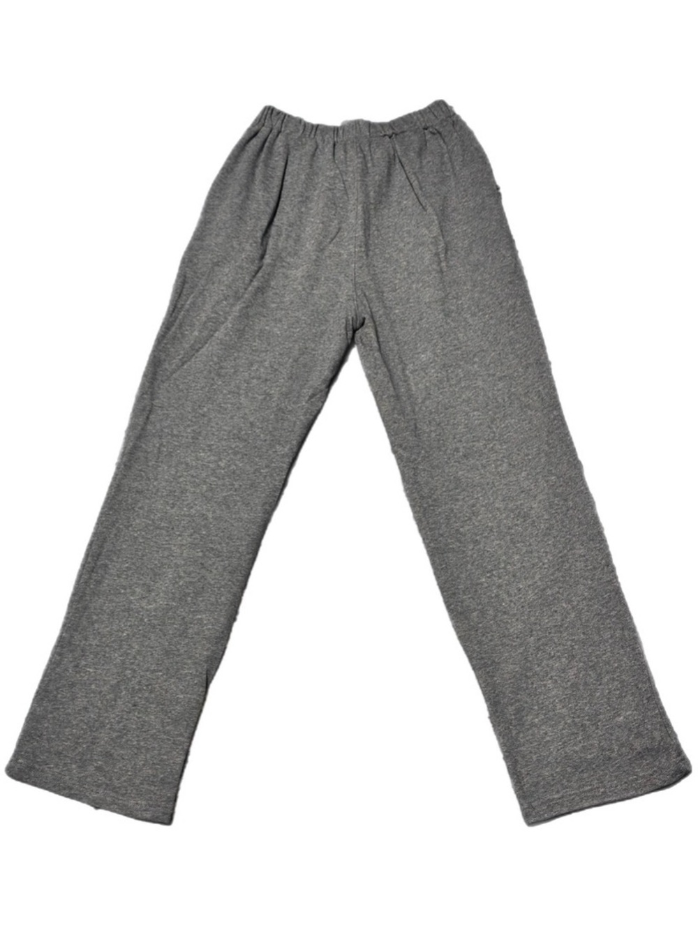 S SHEIN Unbranded Women’s Gray Elastic Waist Comfy Wide Leg Sweatpants Pants